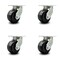 Service Caster 6 Inch Extra Heavy Duty Phenolic Wheel Swivel Top Plate Caster SCC, 4PK SCC-KP92S630-PHR-4 - alternate 1
